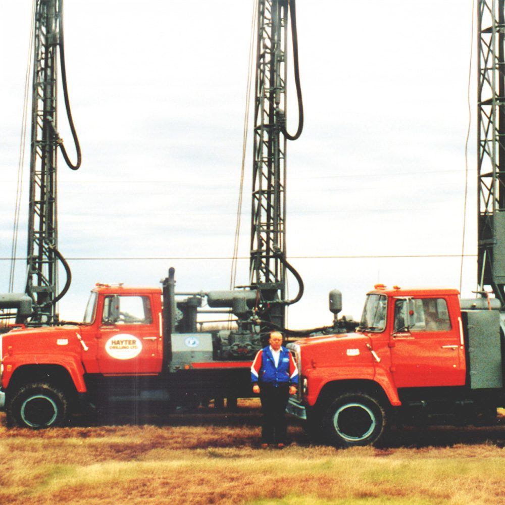 Image of the Founder of Hayter Drilling 1958