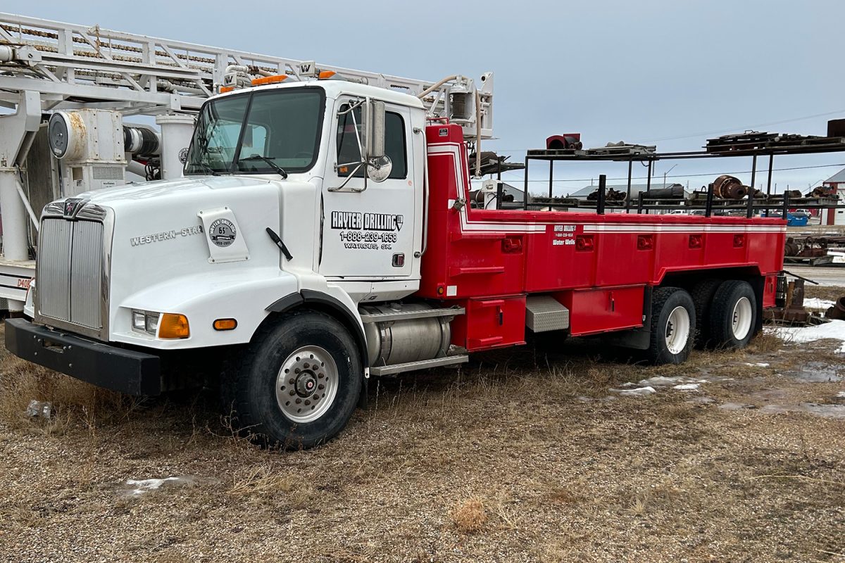Rosewall Water Truck for Hayter Drilling LTD.